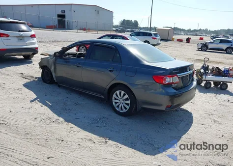 2012 Toyota Corolla Le из США, поврежденный, VIN 2T1BU4EE7CC778489